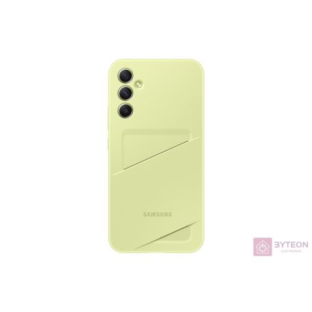 Samsung EF-OA346TGEGWW Galaxy A34 5G zöld kártyatartós hátlap