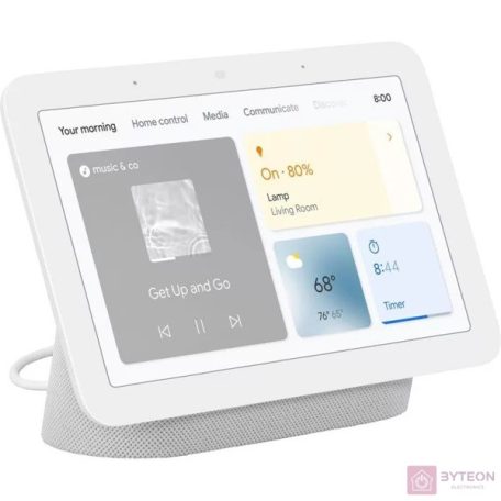 Google Nest HUB 2 fehér multimédiás központ