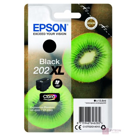 Epson 202XL - Fekete