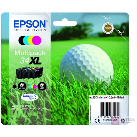 Epson 34XL - Multipack (B/C/M/Y)