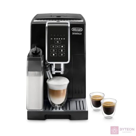 DeLonghi ECAM350.50.B 15 bar automata kávéfőző tejhabosítóval