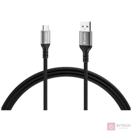 Varta 57935101111 2m 60W USB A-USB C adat- és töltőkábel