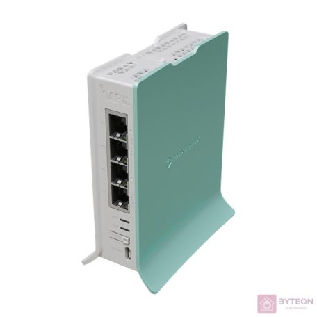 MikroTik hAP ax lite L41G-2AXD 4xGbE LAN 2,4GHz 802.11ax Wi-Fi 6 Vezeték nélküli router