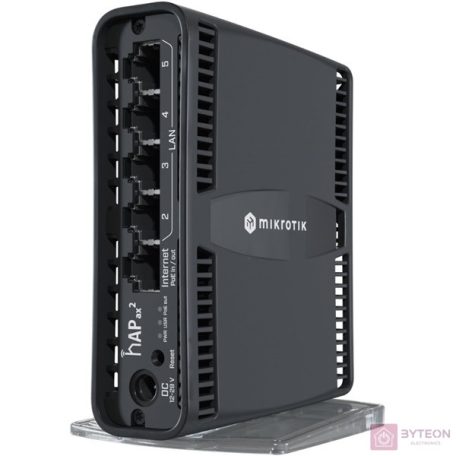 MikroTik hAP ax2 C52IG-5HAXD2HAXD-TC 5xGbE LAN 802.11ax Wi-Fi 6 Dual Band Vezeték nélküli router