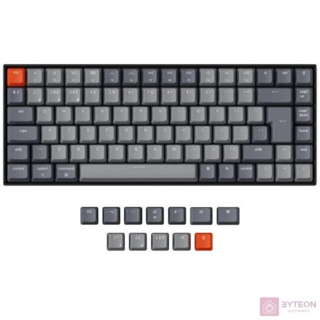 Keychron K6 magyar világosszürke billentyűkészlet