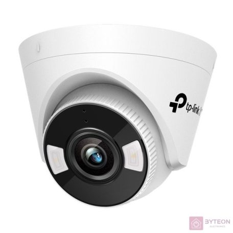 TP-Link VIGI C440-W /4MP/4mm/beltéri/H265/IR30m/SD/Smart Detection/kétirányú hang/Full-Color IP wifi turret kamera