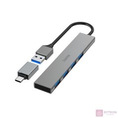 Hama 200141 4xUSB USB HUB + Type-C OTG adapter