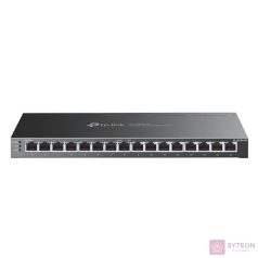   TP-Link TL-SG2016P JetStream 8xGbE LAN, 8xGbE PoE LAN smart menedzselhető PoE+ switch
