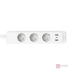 TP-Link P300 Smart Wi-Fi-s 1,5m 2xUSB 3x230V elosztó