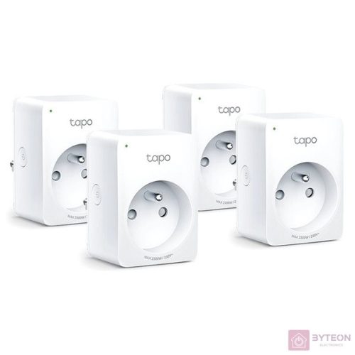 TP-Link P110 Smart Wi-Fi-s Fogyasztásmérős Konnektor (4db-os)
