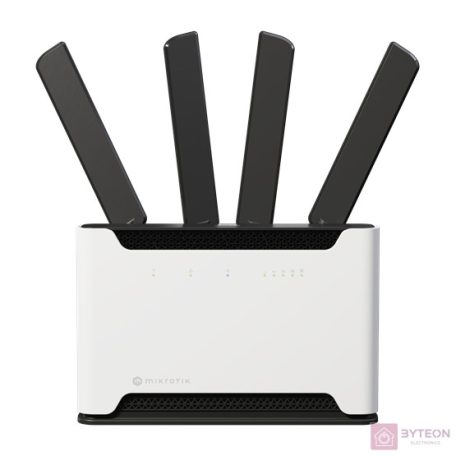 MikroTik Chateau 5G ax kit 4xGbE LAN 1x2.5G LAN port 1xSIM slot 802.11ax Dual-Band Vezeték nélküli Wi-Fi 6 LTE/5G Router