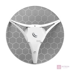   MikroTik LHG 1xFE LAN port 1x SIM foglalat 21dBi 25 fokos LTE Antenna LTE modem nélkül