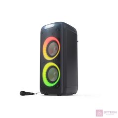   Sharp PS-949 fekete Bluetooth akkumulátoros party hangszóró