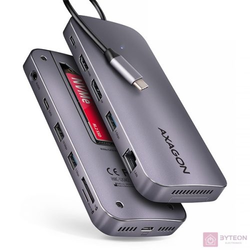 Axagon HMC-12GM2 12in1 USB HUB
