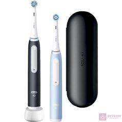   Oral-B iO series 3 Matt Black/Ice Blue Duo elektromos fogkefe