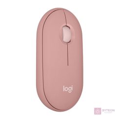 Logitech Pebble Mouse 2 vezeték nélküli rózsaszín egér