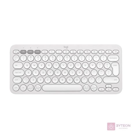 Logitech Pebble 2 vezeték nélküli fehér billentyűzet K380S