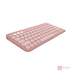   Logitech Pebble 2 vezeték nélküli rózsaszín billentyűzet K380S