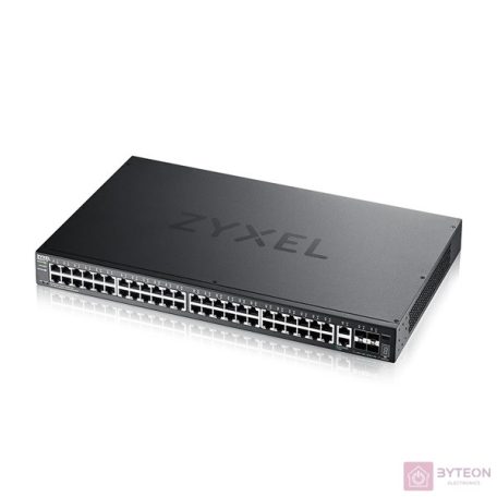 ZyXEL XGS2220-54 48xGbE LAN 2x10mG RJ45 LAN 4x10GbE SFP+ port L3 menedzselhető switch