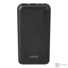 Avax PB103B LIGHTY 8000mAh fekete powerbank