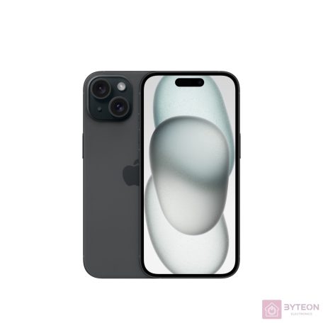 Apple iPhone 15 6,1" 5G 6/256GB fekete okostelefon