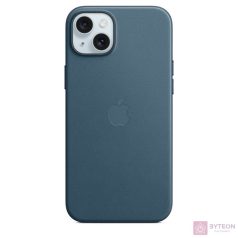   Apple MT4D3ZM/A iPhone 15 Plus FineWoven Case Pacific Blue MagSafe hátlap
