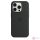 Apple MT1A3ZM/A iPhone 15 Pro Silicone Case fekete szilikon MagSafe hátlap