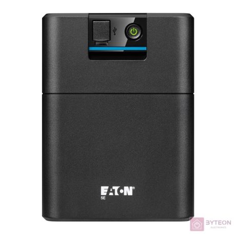 EATON 5E Gen2 5E1200UD USB DIN 660W fekete szünetmentes tápegység