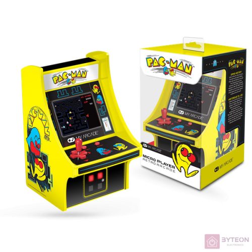 My Arcade DGUNL-3220 Pac-Man Micro Player Retro Arcade 6.75" hordozható játékkonzol