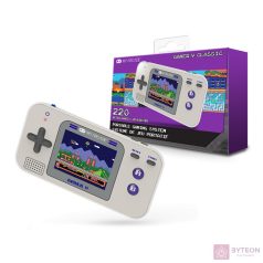   My Arcade DGUN-3920 Gamer V Classic 220in1 szürke-lila hordozható kézikonzol