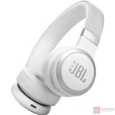 JBL LIVE 670 BTNC Bluetooth fehér zajszűrős fejhallgató