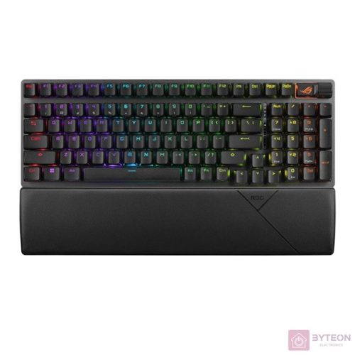 Asus ROG Strix Scope II 96 vezeték nélküli fekete gamer billentyűzet