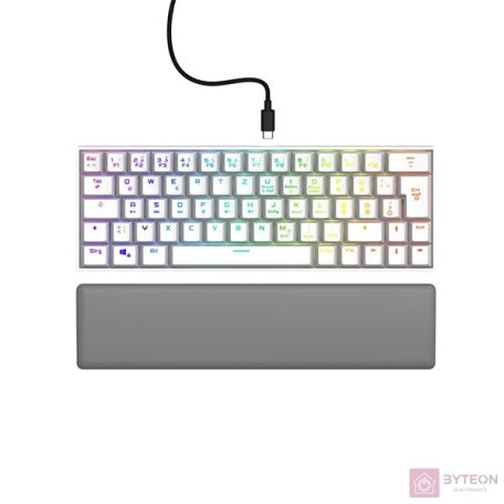 URAGE by Hama 217829 EXODUS 760TKL RGB (red switch) fehér mechanikus billentyűzet