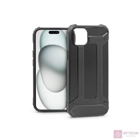 Haffner PT-6854 Apple iPhone 15 Plus Armor fekete ütésálló hátlap