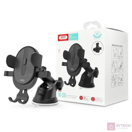 XO TF-0207 XO univerzális műszerfalra/szélvédőre helyezhető PDA/GSM 4-6" autós tartó