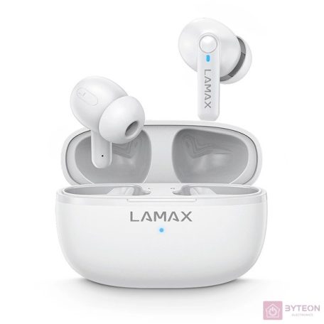 LAMAX Clips1 Play True Wireless Bluetooth fehér fülhallgató