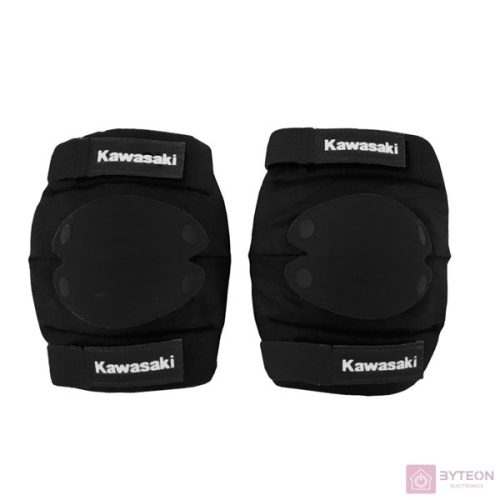 Kawasaki fekete térdvédő és könyökvédő M méret