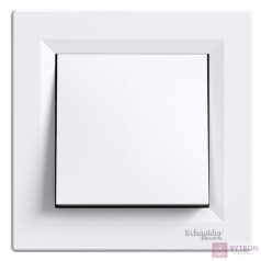 Schneider EPH0100121 ASFORA Fehér egypólusú kapcsoló