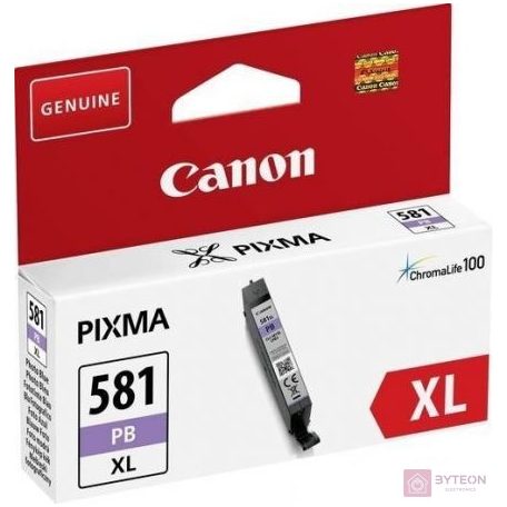 Canon CLI-581 XXL - Ciánkék, fotó