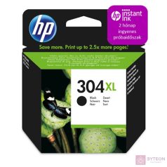 HP 304XL (N9K08AE) - Fekete, nagy kapacitású