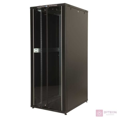 Lande LN-CK42U6080-BL CK 19" 42U 600x800 fekete álló rack szekrény