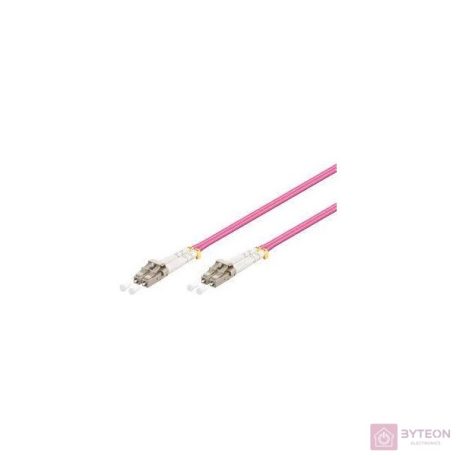 Gigalight Duplex optikai patch kábel 4xLC csatlakozóval, 50/125 OM4 LSZH, 5 m