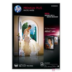   HP Premium Plus Fényes Fotópapír [A4, 300g, fényes, 20db]