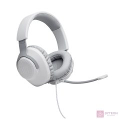 JBL Quantum 100 fehér gamer headset