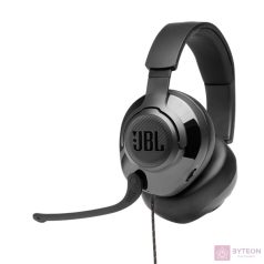 JBL Quantum 200 fekete gamer headset