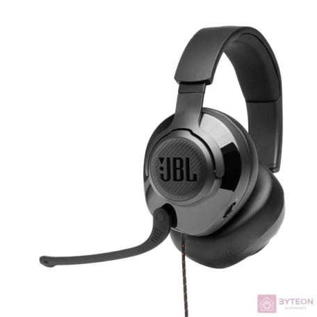 JBL Quantum 200 fekete gamer headset