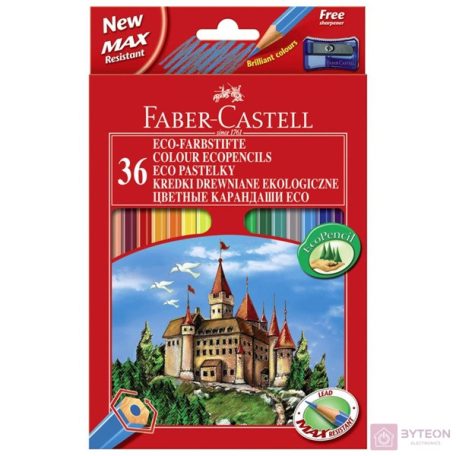 Faber-Castell 120136 36db-os vegyes színű színes ceruza készlet