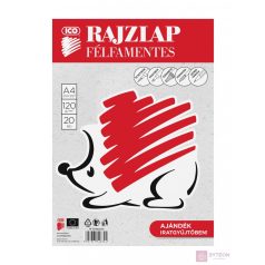 ICO Süni A4 félfamentes 20db rajzlap