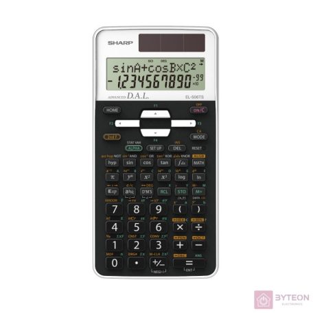 Sharp EL506TSBWH 470 funkciós tudományos számológép