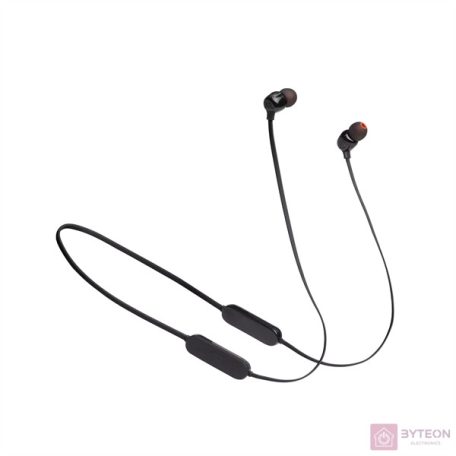 JBL T125BTBLK Bluetooth nyakpántos fekete fülhallgató